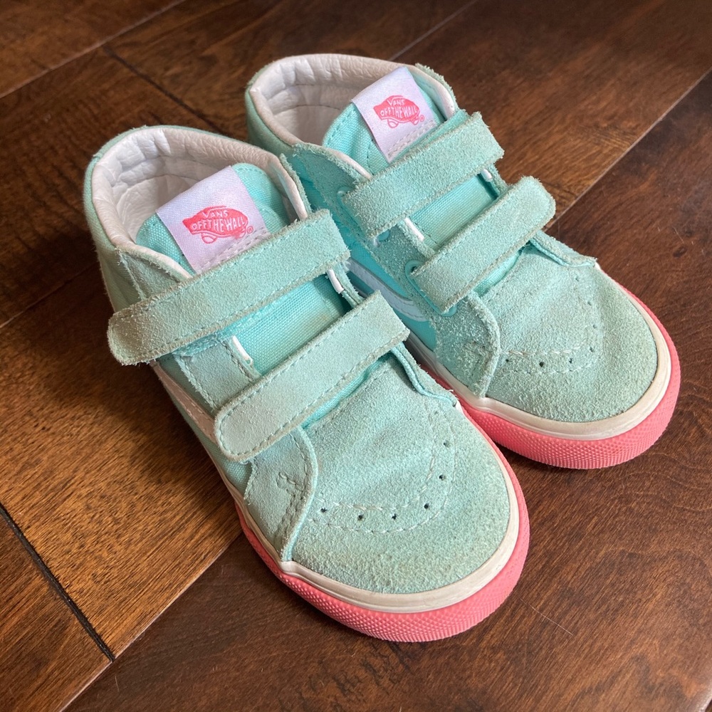 Toddler girl Vans Sk8-Mid Reissue V